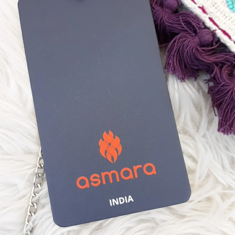 NWT ASMARA CROSSBODY/CLUTCH BEADED BAG - Picture 8 of 13